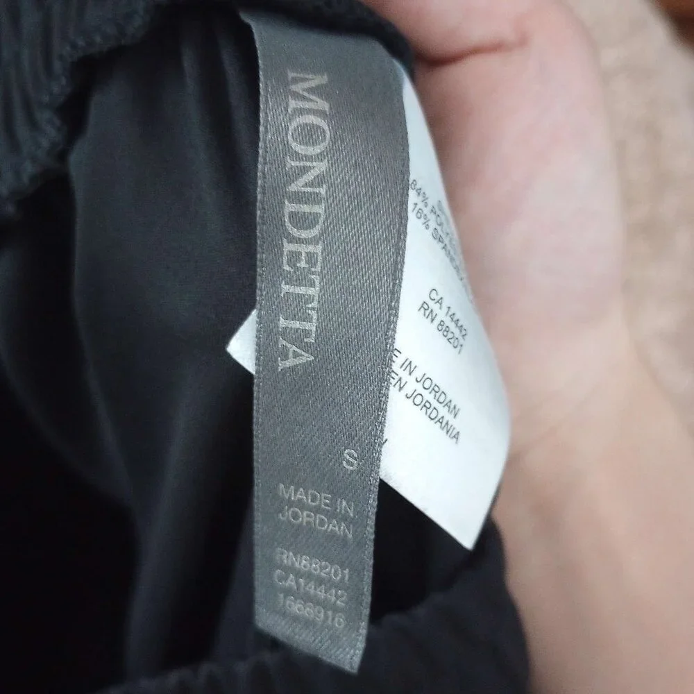 Mondetta Active Black Bermuda Shorts Size Small NWT - Picture 6 of 6